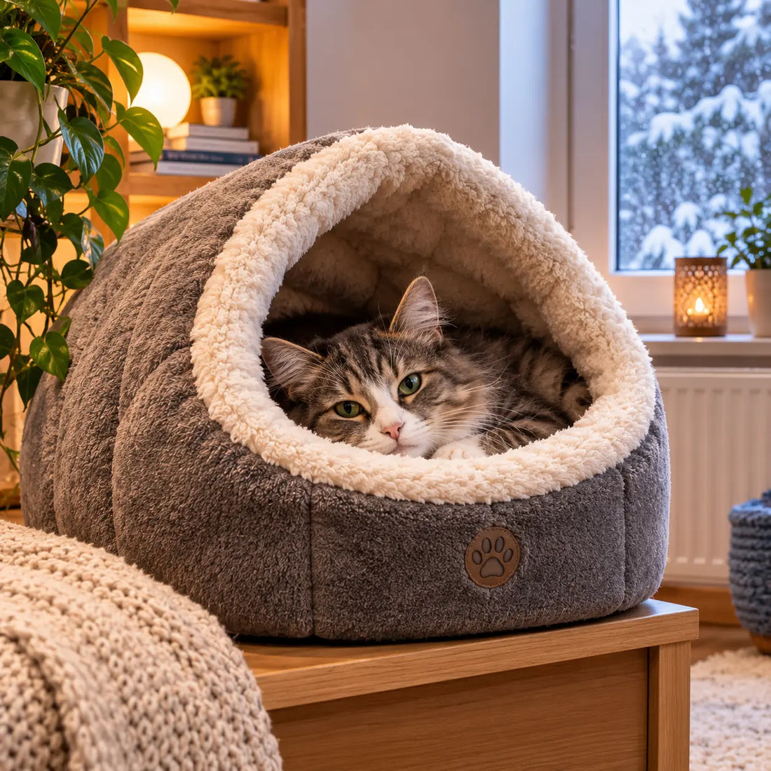 How to Make a Cosy Winter Spot Your Cat Won’t Want to Leave